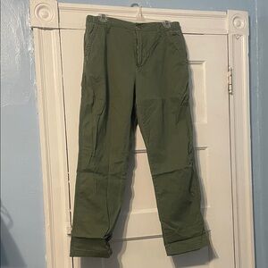 Old Navy Women's Olive Straight Leg Pants